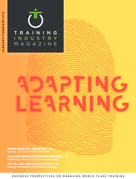 Training Industry Magazine - February 2018 Cover